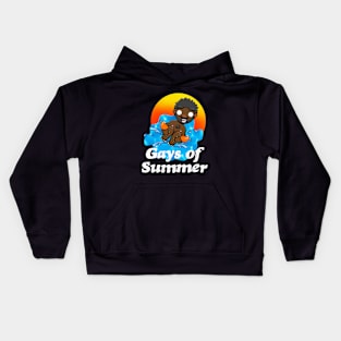 Gays of Summer Splash Kids Hoodie